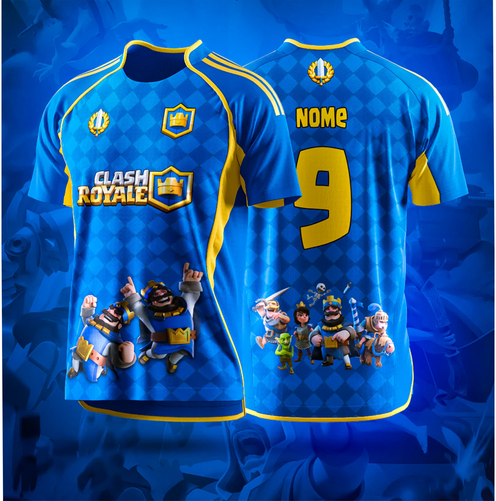Arte Camisa Clash Royale