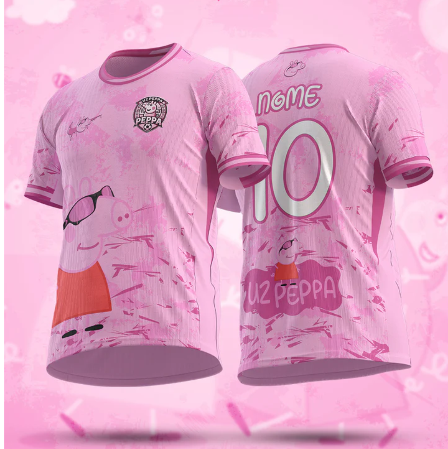 ARTE CAMISA UZ PEPPA