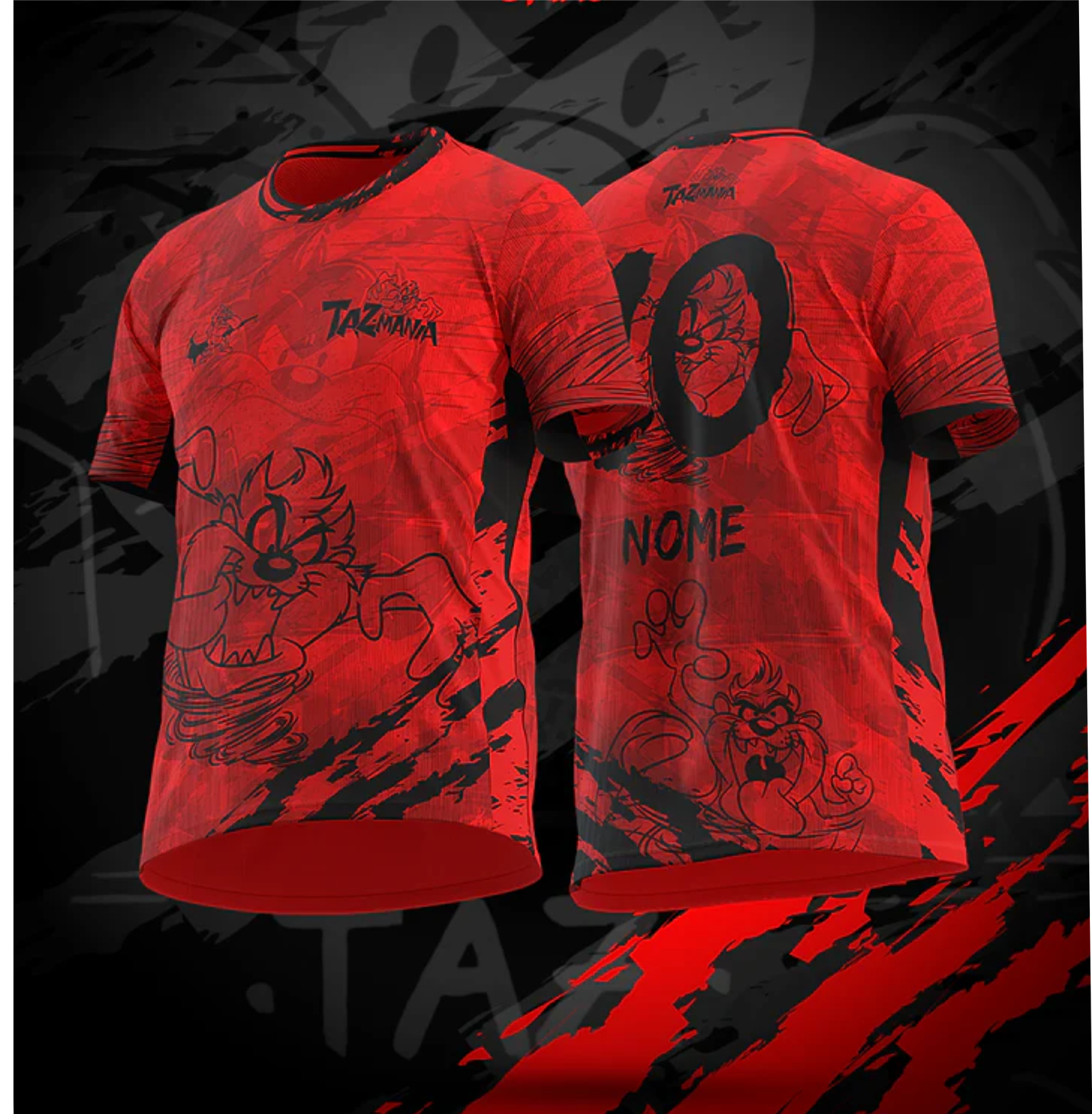 ARTE CAMISA TAZ-MANIA2