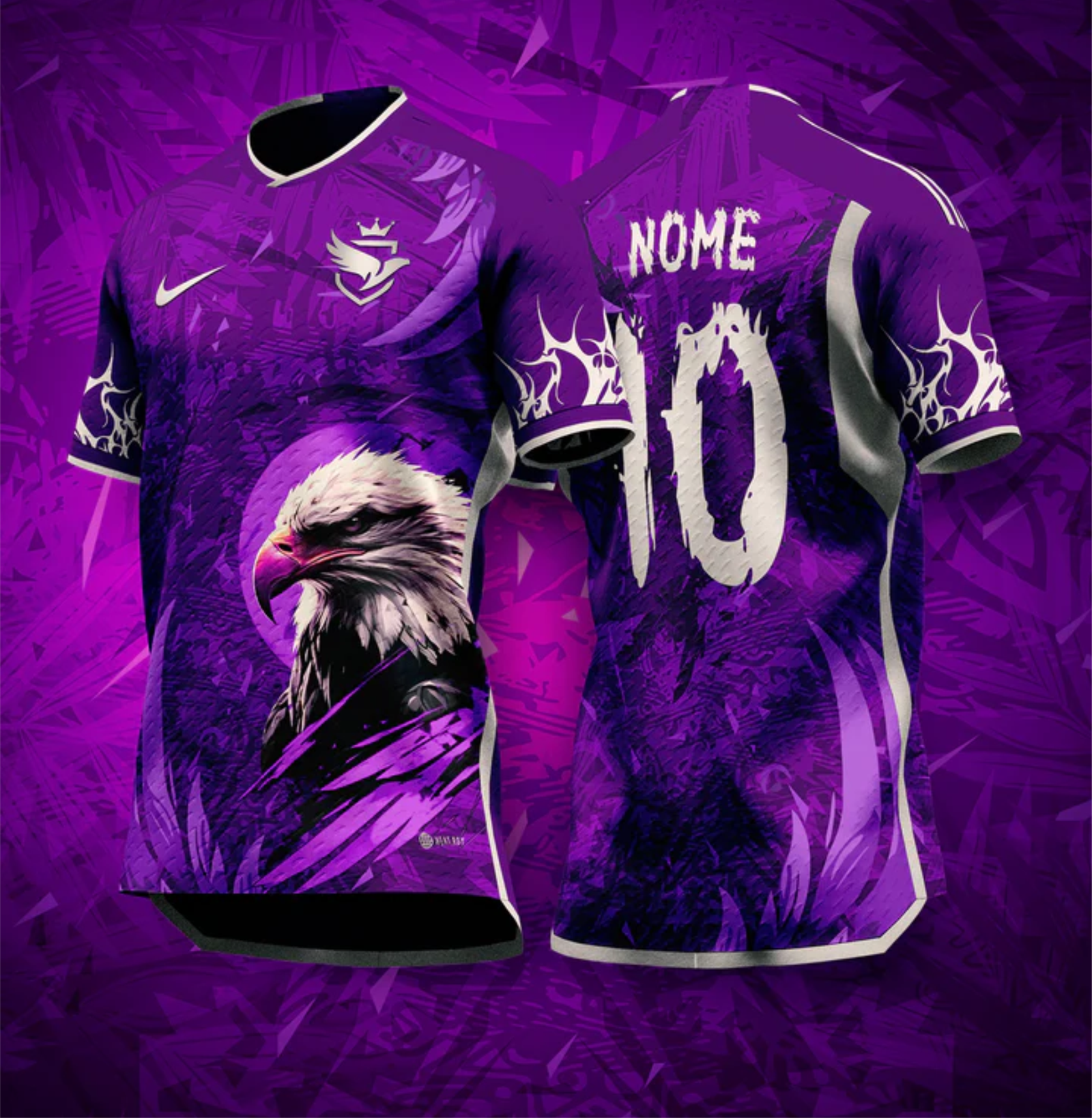 Arte Camisa Falcão