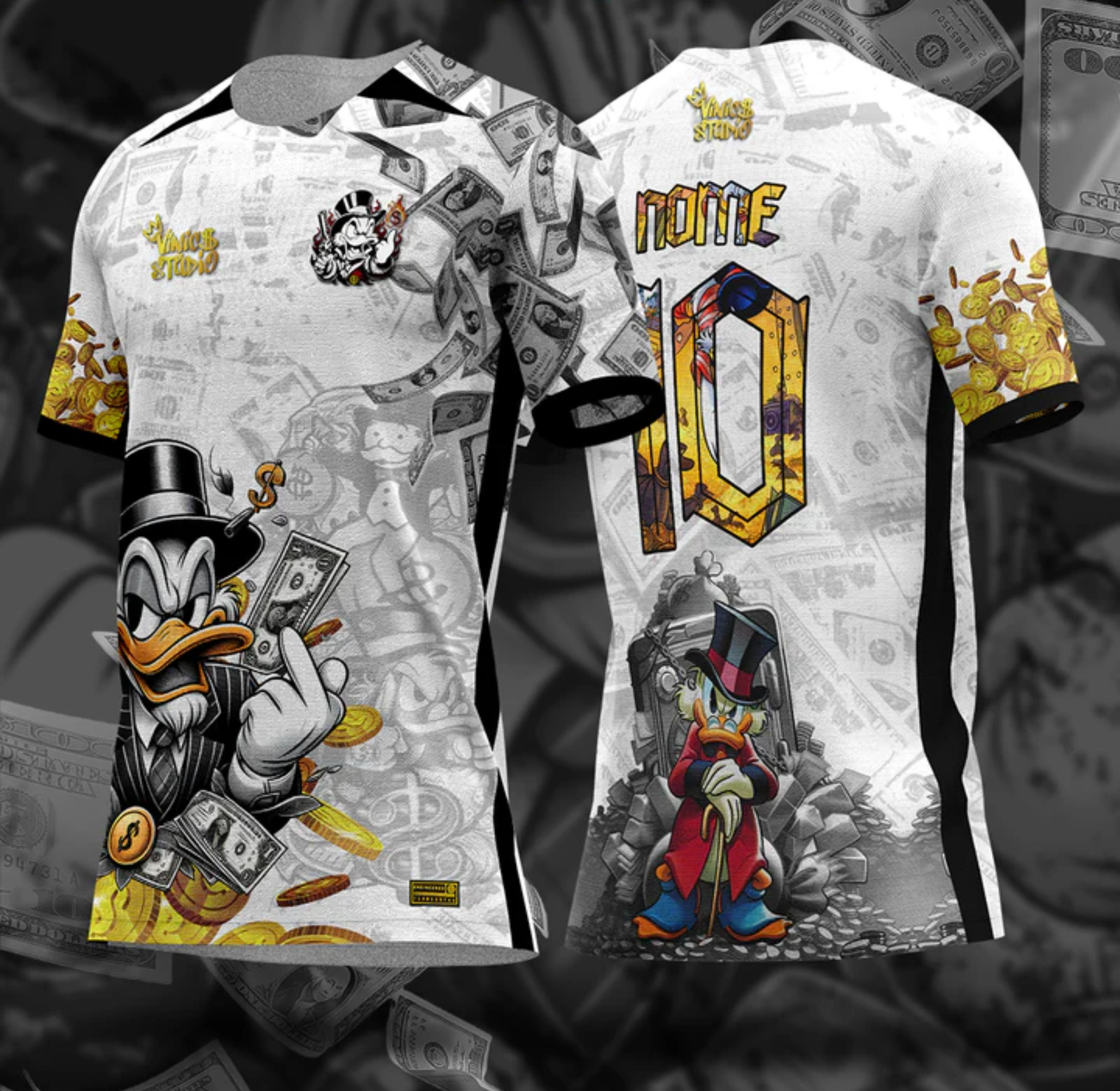 ARTE CAMISA TIO PATINHAS