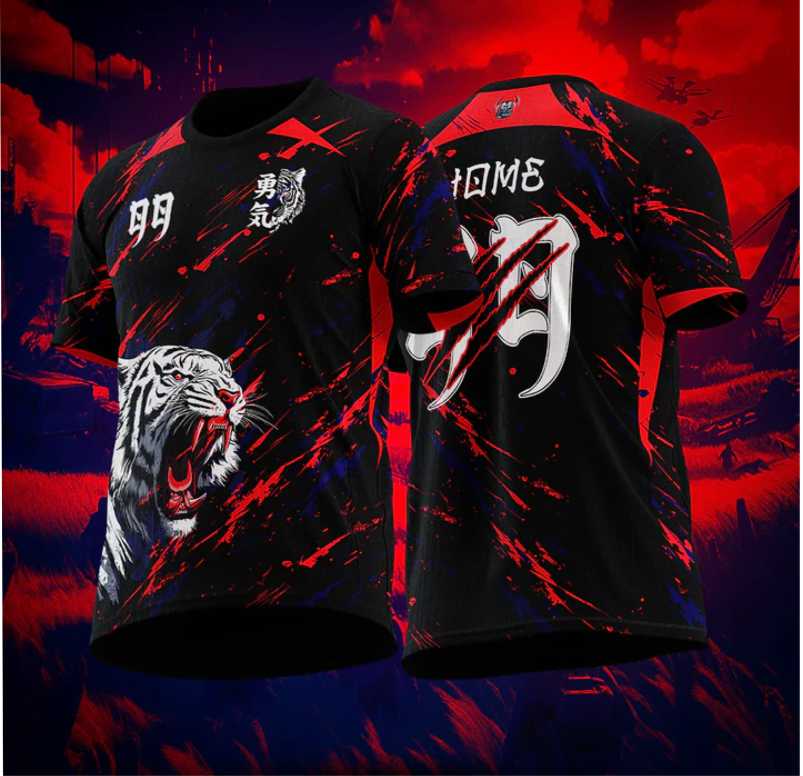 Arte Camisa Tigre
