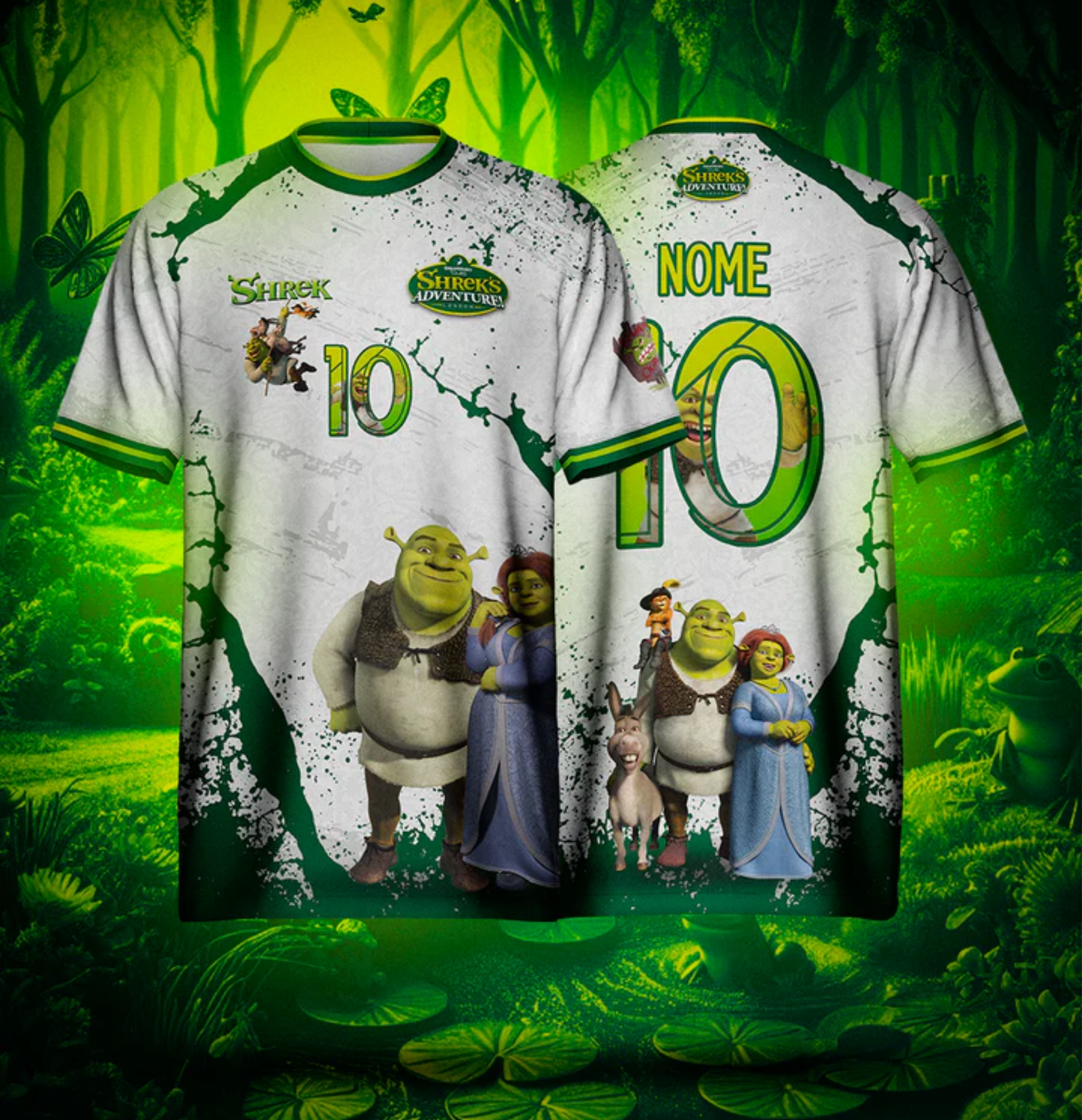 ARTE CAMISA SHREK