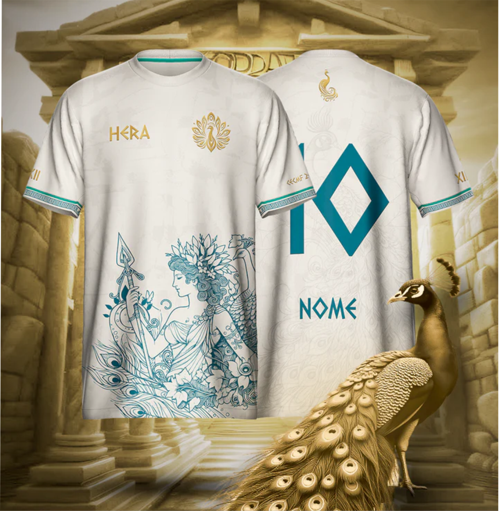 ARTE CAMISA DEUSA HERA