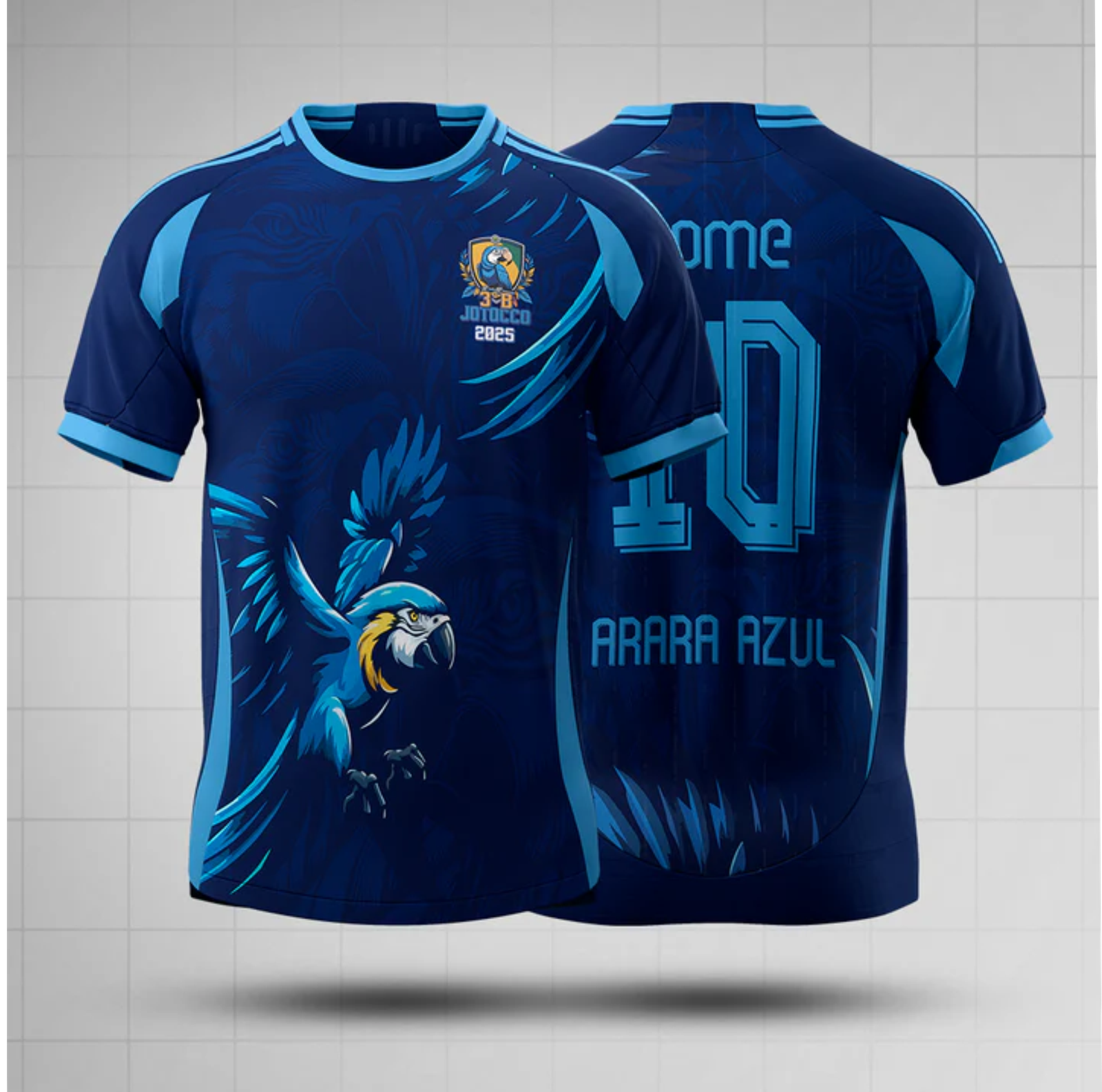 Arte Arara Azul