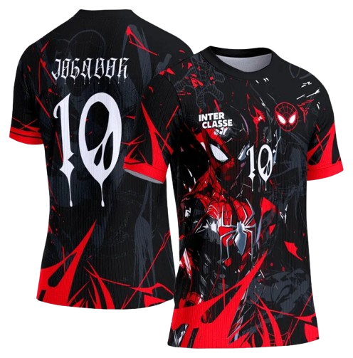 Spiderman Dark Black Red