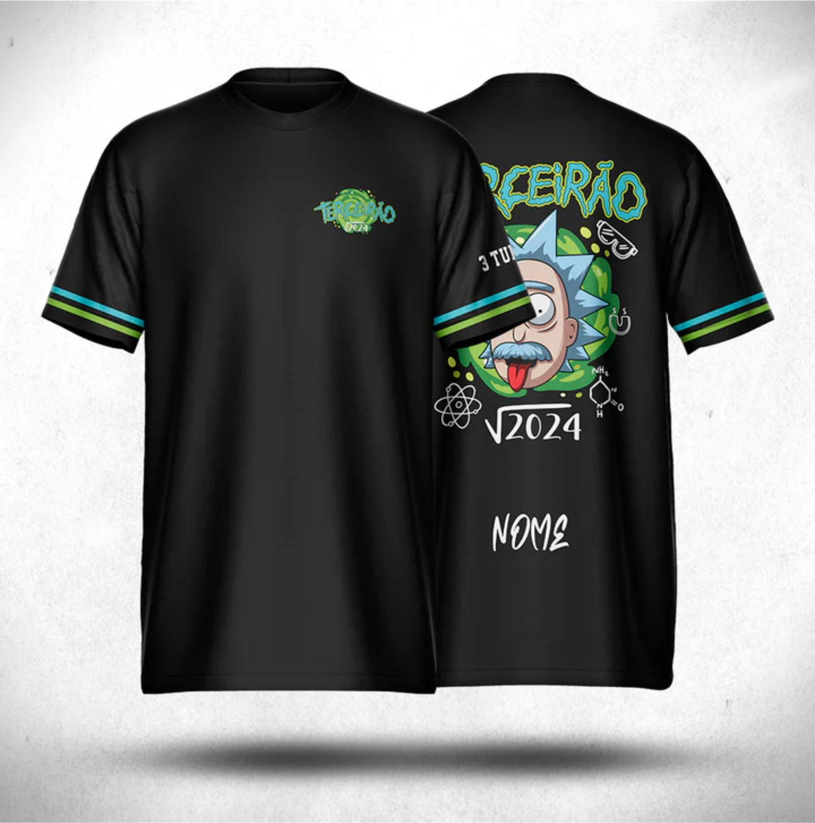 Arte Camisa Terceirão Rick